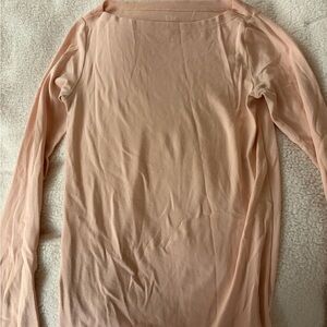 GAP Soft Blush Long Sleeve Top